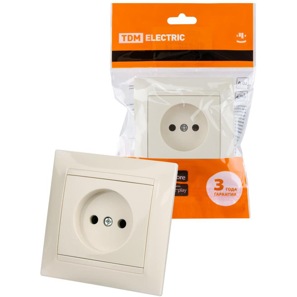Розетка TDM Electric Лама SQ1815-0122