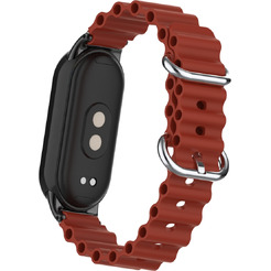 Ремешок Bingo Ocean для XIAOMI Mi Band 8 Бордовый