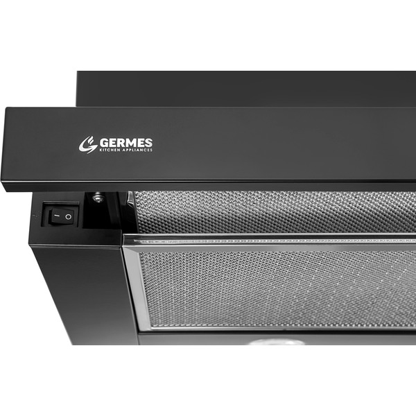 Вытяжка Germes Stash plus (60см, черный)