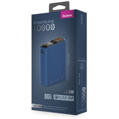 Внешний аккумулятор Olmio QS-10 10000mAh (темно-синий)