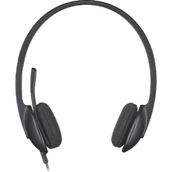 Наушники с микрофоном Logitech H340 981-000509 (серый/черный)