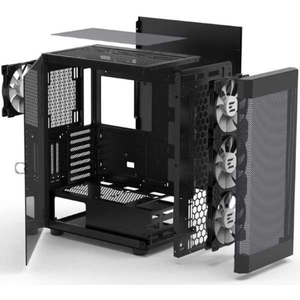 Корпус Zalman i4 TG (черный)