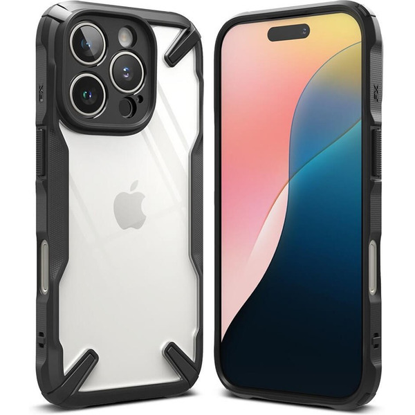 Чехол RINGKE FUSION X для IPHONE 16 PRO BLACK