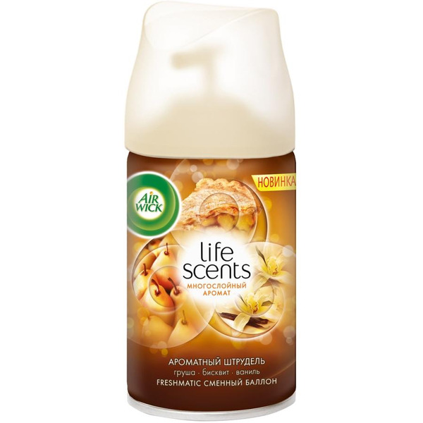 Освежитель воздуха Air Wick LIFE SCENTS Freshmatic Ароматный штрудель