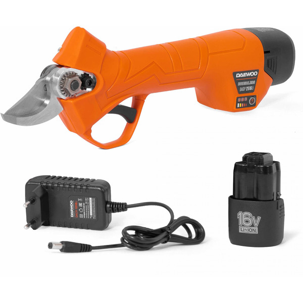 Секатор Daewoo Power DAGP 2516Li SET (с 1 АКБ и ЗУ)