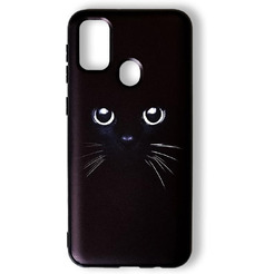 Задняя накладка CASE Print Samsung Galaxy M21 кот