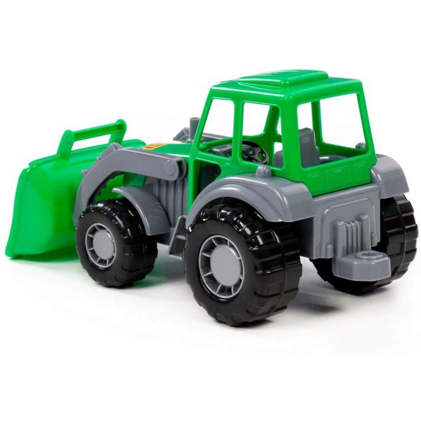 Погрузчик Полесье Мастер 24422 (серый/зеленый)