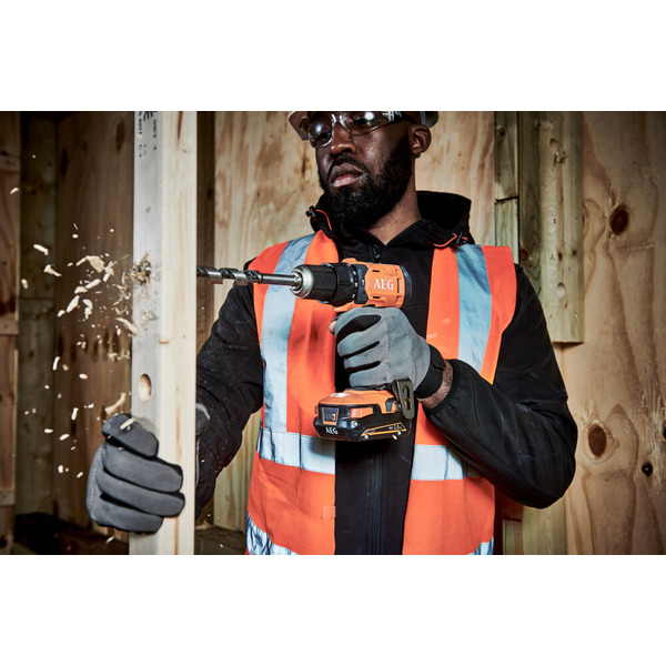 Дрель-шуруповерт AEG Powertools BSB 18G4-202C (4935478631) с 2-мя АКБ, кейс