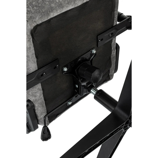 Кресло игровое Zombie Ghost Fabric (серый)