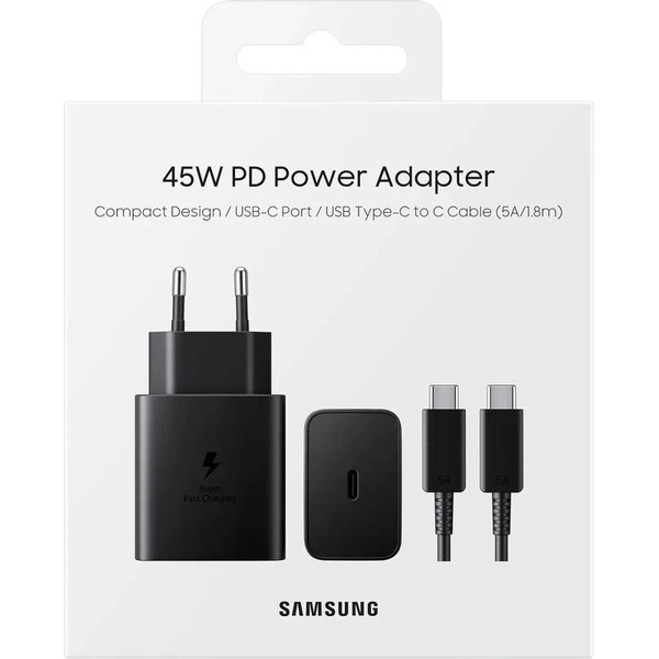 Сетевое зарядное устройство Samsung EP-T4510 (EP-T4510XBEGEU)