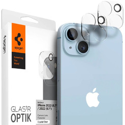 Защитное стекло Spigen Optik TR Lens Protector для iPhone 14/14 Plus AGL05229 (2шт)