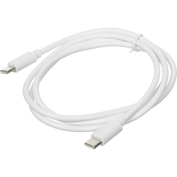 Кабель Buro USB Type-C - Type-C PD15W (1 м, белый)