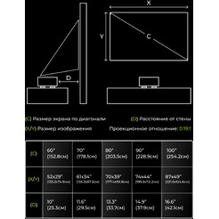 Проектор Cactus CS-U2.WT