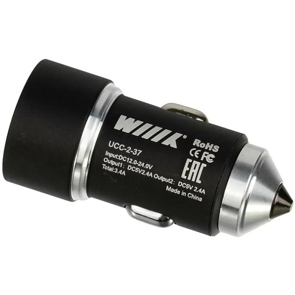 Автомобильное зарядное устройство Wiiix UCC-2-37