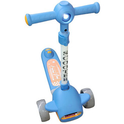 Детский самокат Yayale 1026-T22 (голубой)