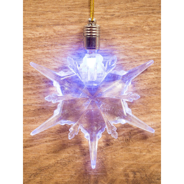Елочная игрушка Neon-night Снежинка (501-091)