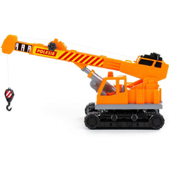 Кран Полесье Монолит гусеничный кран 89649 (оранжевый)