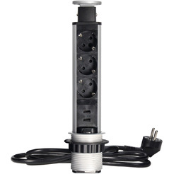 Блок розеточный Orno OR-AE-1349-AL 1,8 м