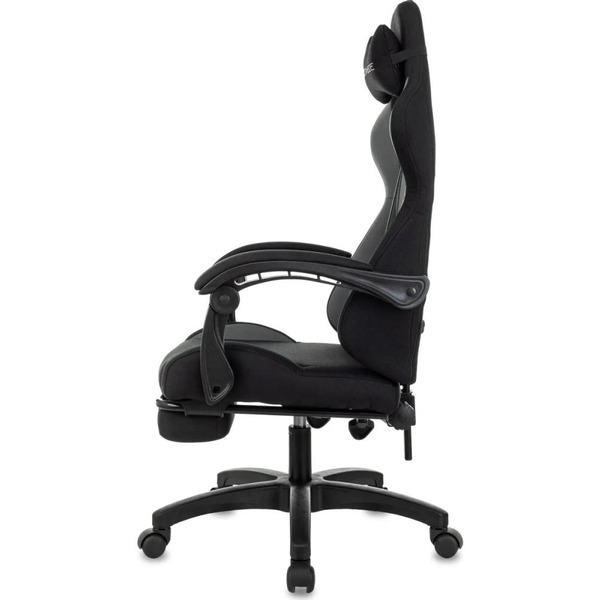 Кресло игровое ZOMBIE Shadow (черный/серый)