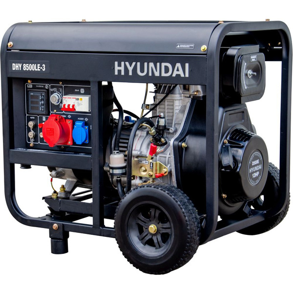 Генератор Hyundai DHY 8500LE-3