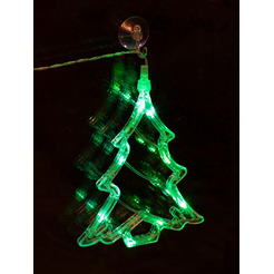 Светодиодная фигура-гирлянда ARTSTYLE Елочка CL-N101GR