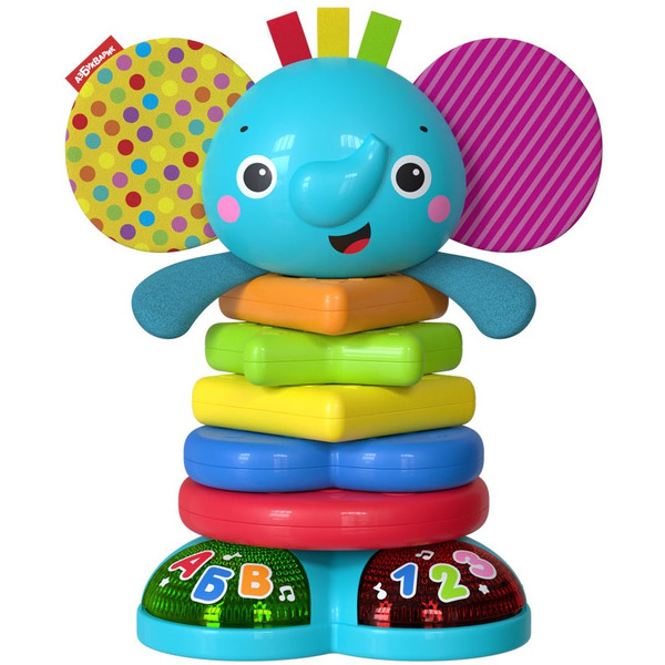 Музыкальная Пирамидка Азбукварик 2974 Слоник