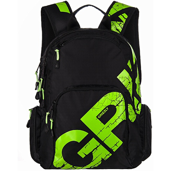 Рюкзак Grizzly RU-423-1 (салатовый)