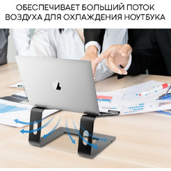 Подставка для ноутбука EVOLUTION LS103 (черный)