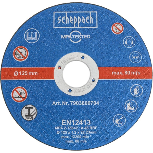 Набор отрезных дисков SCHEPPACH 7903806704