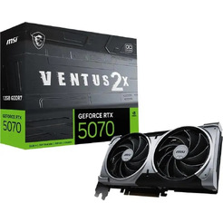 Видеокарта MSI GeForce RTX 5070 12G Ventus 2X