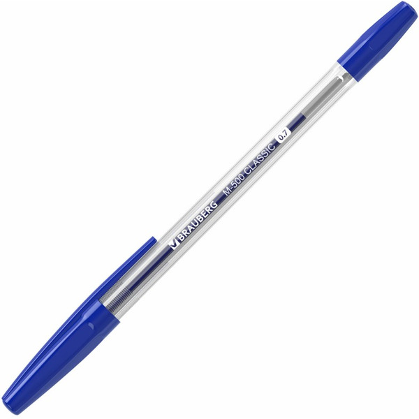 Набор шариковых ручек Brauberg M-500 143454 (10шт, синий)