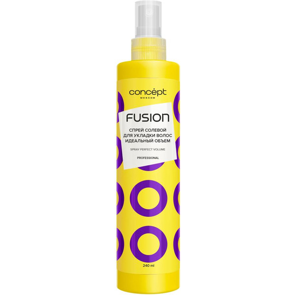 Спрей солевой для укладки волос CONCEPT Fusion Идеальный объем Perfect Volume, 240 мл