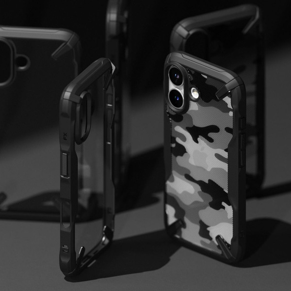 Чехол RINGKE FUSION X для IPHONE 16 BLACK