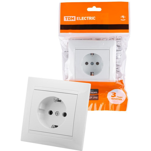 Розетка TDM Лама SQ1815-0023
