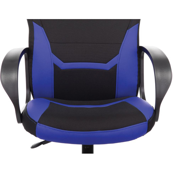 Кресло Brabix Alpha GM-018 532638 (черный/синий)