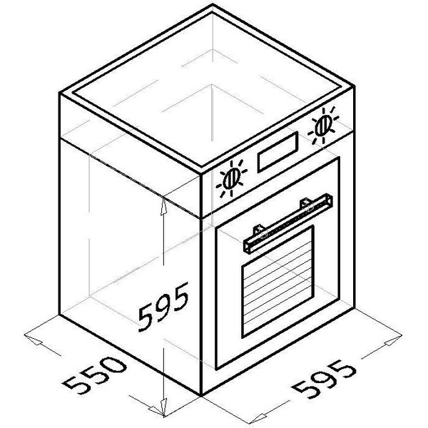 Духовой шкаф BACKER BM66Т2-A1-07