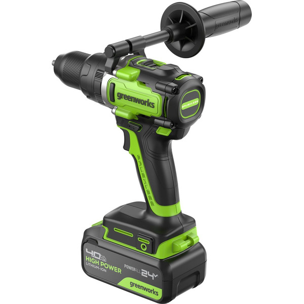 Ударная дрель-шуруповерт Greenworks GD24DD140 3707607CUB