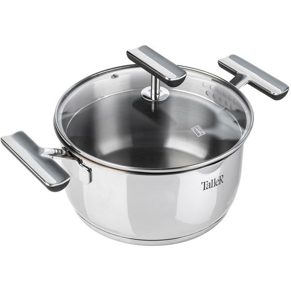 TR-7246 Кастрюля с крышкой 2.2л Taller