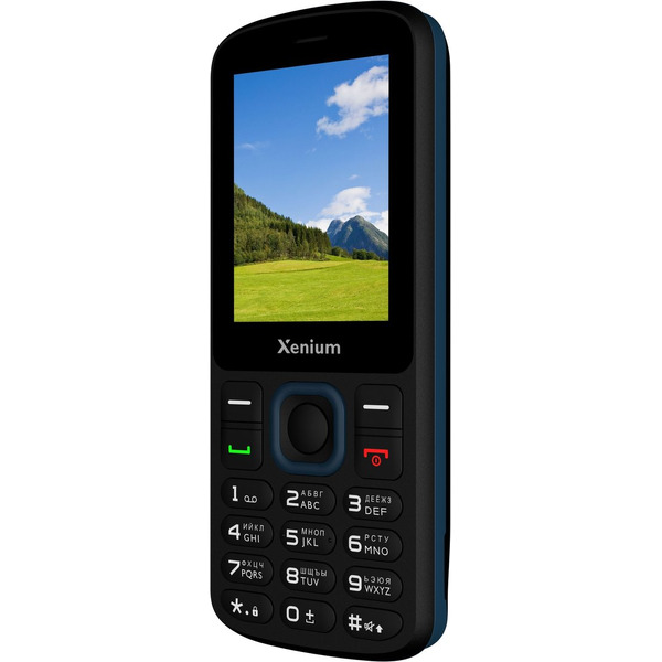 Кнопочный телефон Xenium L240 (черный)