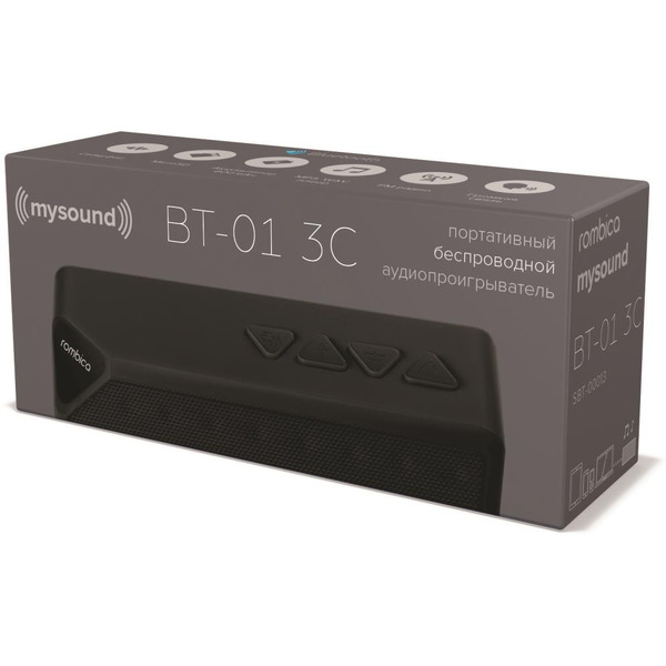 Портативная акустика ROMBICA mysound BT-01 3C