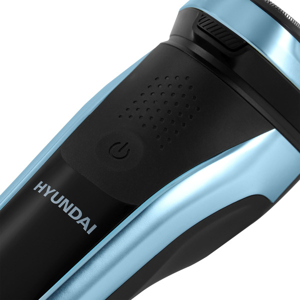 Бритва роторная Hyundai H-SH8088 (черный/голубой)