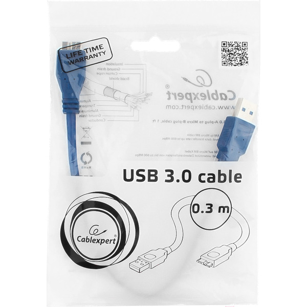 Кабель Cablexpert CCP-mUSB3-AMBM-1
