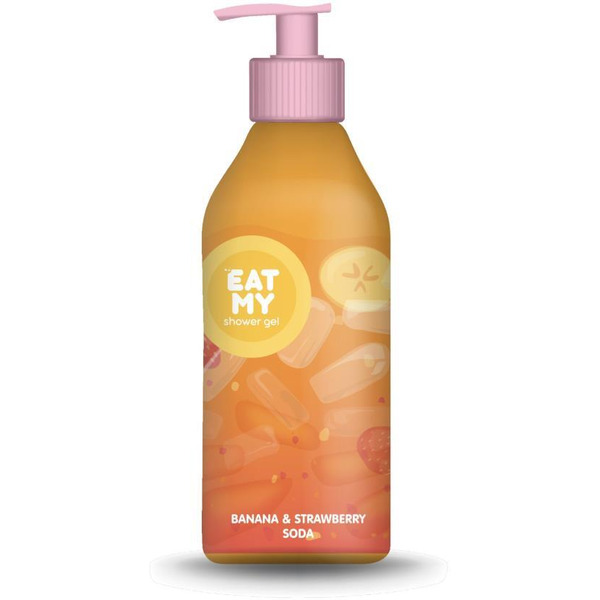 Гель для душа EAT MY "Бананово-клубничная содовая" 200 мл (362227)