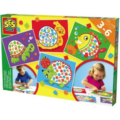 Набор для создания поделок/игрушек SES Creative Найди нужную форму и собери картинку 14827