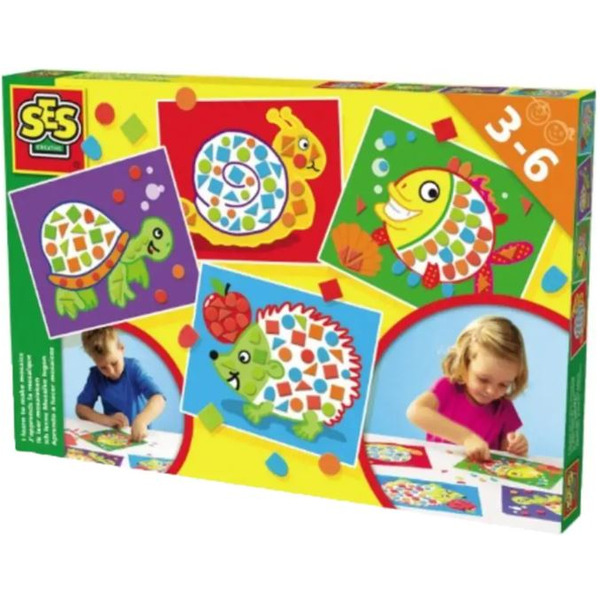 Набор для создания поделок/игрушек SES Creative Найди нужную форму и собери картинку 14827