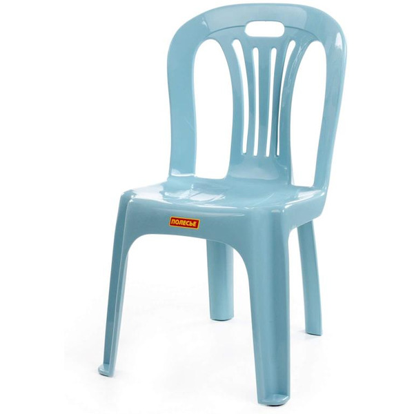 Детский стул Полесье №1 (дымчато-голубой) 7442