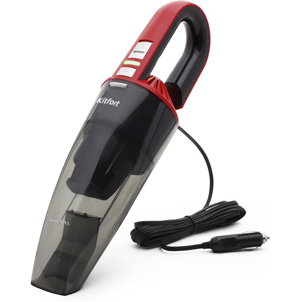 Автомобильный пылесос Kitfort KT-537-2 (черно-красный)