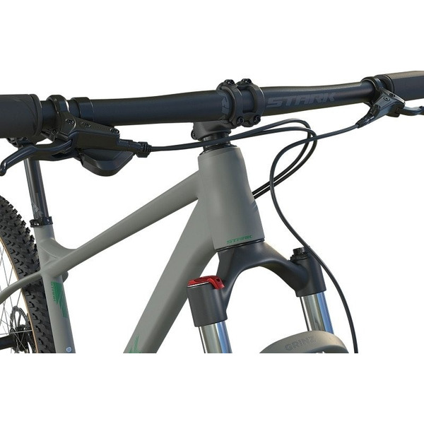Велосипед Stark Hunter 29.2 HD XL/21" HQ-0017829 серый матовый/зеленый