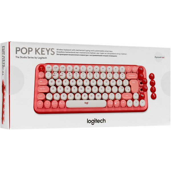 Клавиатура Logitech Pop Keys Heartbreaker (920-010718)