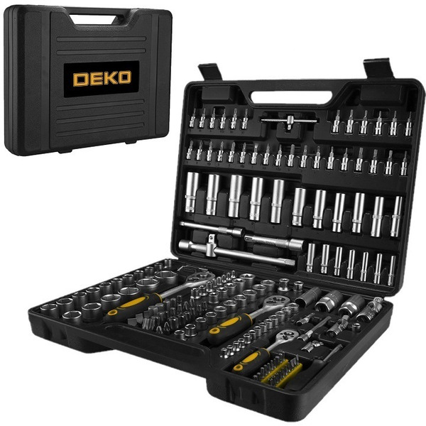 Набор инструментов для авто DEKO DKMT172 (065-0217), 172 предмета